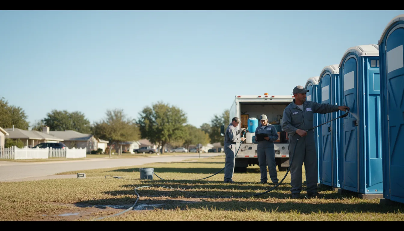 Long-Term Portable Toilet Rental in Danville, WA near me